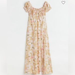 H&M puff sleeve dress